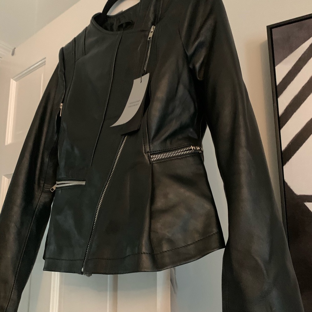 Leather Jacket NEW - Picture 2 of 3